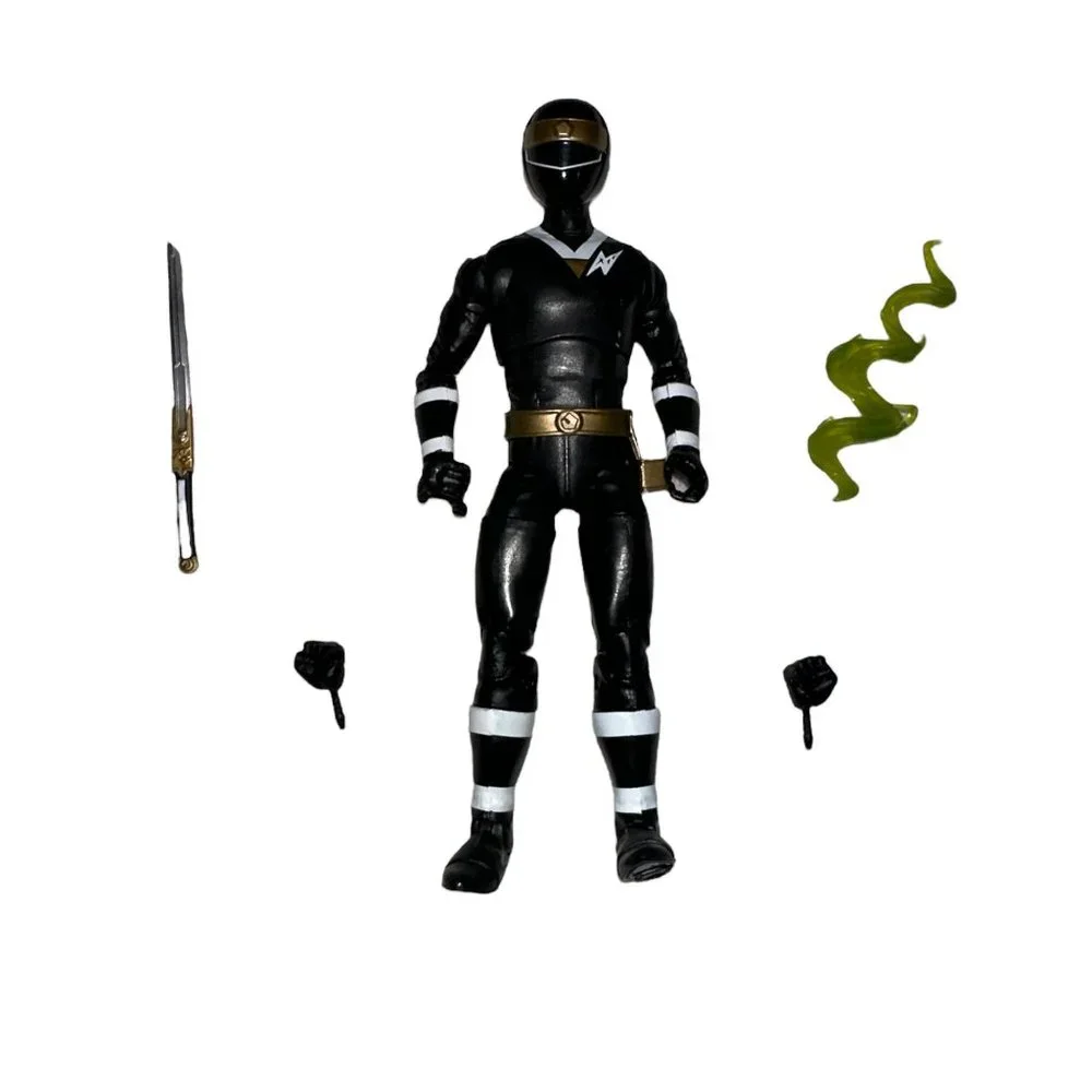 Power Rangers Corcus Black Lightning Collection Alien Rangers Aquitar Figure